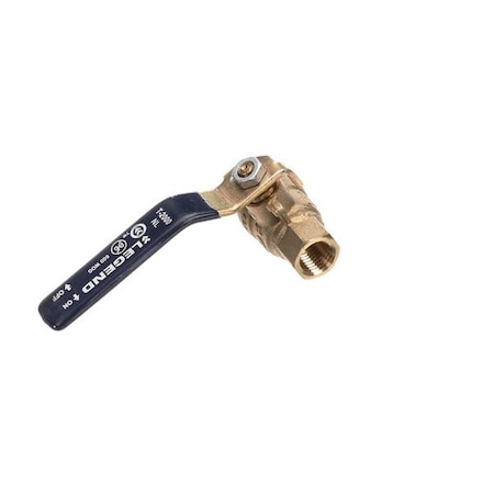 Market Forge Valve, Ball Brass-1/4 Tp S 084900